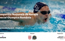 COMPETIȚIA NAȚIONALĂ DE NATAȚIE SPECIAL OLYMPICS ROMÂNIA  aduce la start 60 de sportivi cu dizabilități intelectuale