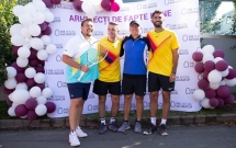 Tenis pentru Fapte Bune a reunit pe tabloul de concurs 106 jucători la simplu feminin, simplu masculin și dublu