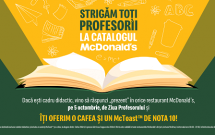 McDonald’s celebrează Ziua Internațională a Profesorului cu o campanie dedicată cadrelor didactice