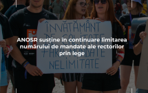 ANOSR susține în continuare limitarea numărului de mandate ale rectorilor prin lege