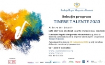Fundația Regală Margareta a României lansează  selecția națională pentru bursele Tinere Talente