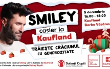 Vedete la casa de marcat Kaufland, de sărbători