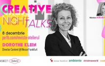 Creative Night Talks – ediţie internaţională cu Messe Frankfurt