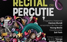 Recitaluri la Bacău și București ale Ansamblurilor de percuție Cantus Mundi Coordonator Zoli TOTH
