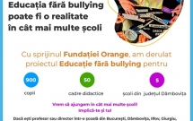 „Educaţie fără bullying”