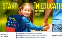 Fundaţia OMV Petrom şi World Vision România lansează proiectul “Start în educaţie”