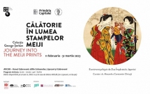 Premieră la Bucureşti: expoziţia „Călătorie în lumea stampelor Meiji”, din 11 februarie, la ARCUB