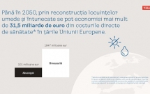 VELUX: România ar putea economisi peste 6 miliarde de euro până în 2050, prin renovarea clădirilor vechi