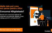 Creează noi șanse pentru viitor și poți câștiga premii smart, în cea de-a șaptea ediție a concursului #Digitaliada