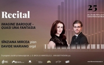 Turneul "Imagine Baroque – Quasi una fantasia"  al pianistei Sînziana Mircea începe la Timișoara