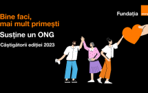 Fundația Orange anunță proiectele cu impact social care vor primi finanțare prin programul „Susține un ONG”, ediția 2023