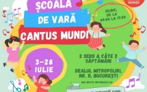 Programul Național Cantus Mundi anunță înscrierile la Școala de Vară
