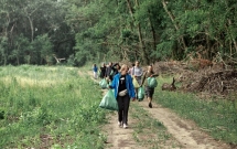 Zece tone de deșeuri colectate de voluntari  de pe traseul viitoarei Ecorute Dunărene