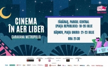 Caravana Metropolis - cinema în aer liber ajunge la Făgăraș și Râșnov,  între 18 – 23  iulie