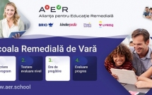 Au început cursurile Școlii Remediale de Vară organizate de Alianța pentru Educație Remedială