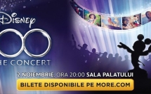Concert „DISNEY 100” pe 2 noiembrie la Sala Palatului cu Alina Eremia, Alina Sorescu, Vlad Miriță, Ana Cebotari şi Lucian Ghimiş în prim plan