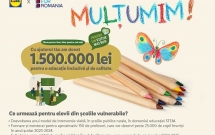 Cu sprijinul clienților săi, Lidl România investește 1.500.000 lei în recrutarea și formarea cadrelor didactice din România