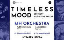 „Timeless Mood”: Magia Orchestrei de Salon la Teatrul Național de Operetă şi Musical „Ion Dacian” pe 27 octombrie de la ora 19.00