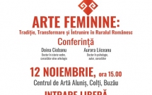 Aurora Liiceanu și Doina Ciobanu în conferință: despre artele feminine la Aluniș, în Buzău