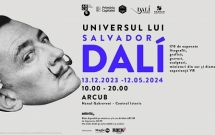 PREMIERĂ ÎN ROMÂNIA: CEA MAI MARE EXPOZIȚIE  DEDICATĂ LUI SALVADOR DALÍ, LA ARCUB.  AU MAI RĂMAS CÂTEVA ZILE PÂNĂ LA MAREA DESCHIDERE