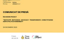 ”WATCH PR - Watchdog - Advocacy - Transparență - Corectitudine - Harta Politicii Românești”