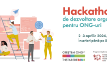 Fundația pentru Dezvoltarea Societății Civile (FDSC) dă start înscrierilor la primul HACKATHON de dezvoltare organizațională pentru ONG-uri În Stare de Bine