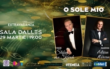 “O SOLE MIO” – simfonie a primăverii cu tenorul ŞTEFAN von KORCH şi baritonul ADRIAN MĂRCAN pe 29 Martie la Sala Dalles