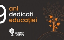 AVE: 9 ani dedicați educației, cu programe și proiecte desfășurate la nivel național