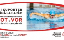 Special Olympics România lansează campania de donații recurente prin SMS pentru sportivii cu dizabilități intelectuale
