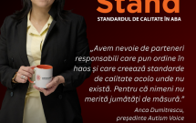 Psih. Anca Dumitrescu, președinte Autism Voice: „România are nevoie de oameni de stat și de instituții care să respecte demnitatea și valorile persoanelor cu autism, ale tuturor cetățenilor săi, în diversitatea lor.