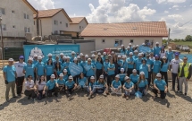 Habitat for Humanity a reunit la CEO Build peste 60 de lideri din business, care au pus umărul la construcția a 4 locuințe pentru familii vulnerabile