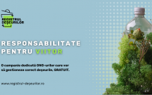 “Responsabilitate pentru viitor” | O campanie Registrul Deșeurilor dedicată organizațiilor non-profit din România