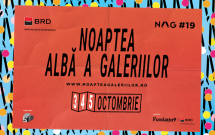 SE APRINDE HARTA NOCTURNĂ A CULTURII CONTEMPORANE!  NAG 2025 – NOAPTEA ALBĂ A GALERIILOR SE DESFĂȘOARĂ ÎNTRE  3 ȘI 5 OCTOMBRIE, ÎN BUCUREȘTI ȘI ÎN ALTE 16 ORAȘE DIN ȚARĂ.
