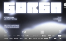 Cand lumina devine manifest: SURSA International Light Art Festival, intre 13 - 19 octombrie, la Biblioteca Nationala a Romaniei
