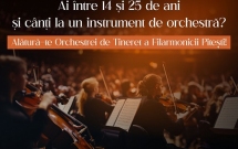 Filarmonica Piteşti pune bazele unei Orchestre de Tineret şi dă startul selecţiei deschise la nivel naţional