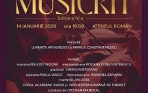 Cea de a IV-a ediție a GALEI PREMIILOR MUSICRIT va avea loc pe 14 ianuarie, la Ateneul Român