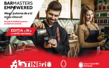 COCA-COLA HBC ROMÂNIA LANSEAZĂ CEA DE-A TREIA EDIȚIE A PROIECTULUI BARMASTERS EMPOWERED. PESTE 70 DE TINERI CERTIFICAȚI DE MINISTERUL MUNCII ÎN PRIMELE EDIȚII
