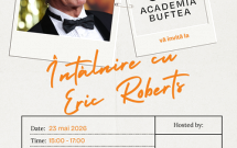 Celebrul actor american Eric Roberts vine în România pentru un film dedicat adolescenților