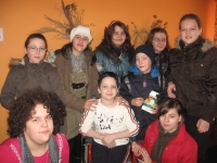 "Impreuna pentru George" - proiect initiat de un grup de copii, elevi ai Scolii "Stefan Barsanescu" din Iasi.