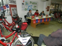 Piatra pe bicicleta