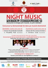 NIGHT MUSIC - Festival antiviolenta V