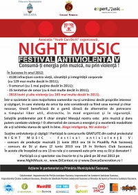 NIGHT MUSIC - Festival antiviolenta V