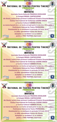 Festival de teatru pentru tineret "Primavera" (editia a VII-a)