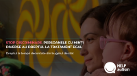 Stop Discriminare. Decontarea terapiei pentru persoanele cu autism