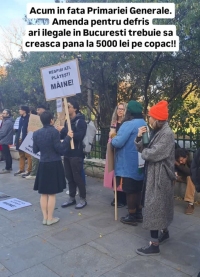Campania civică pentru majorarea amenzilor la tăierea ilegală a copacilor din București