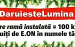 E.ON România le oferă românilor 100.000 de kWh pe care să îi dăruiască mai departe